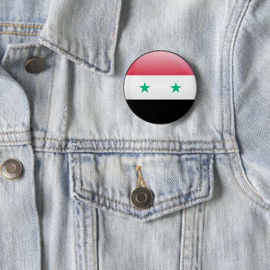 Syrien-Flagge Button (Beispiel)