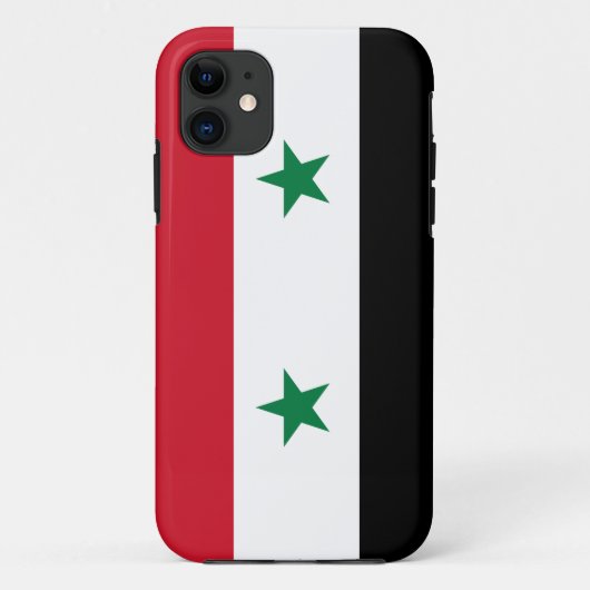 Syrien-Flagge Case-Mate iPhone Hülle (Rückseite)