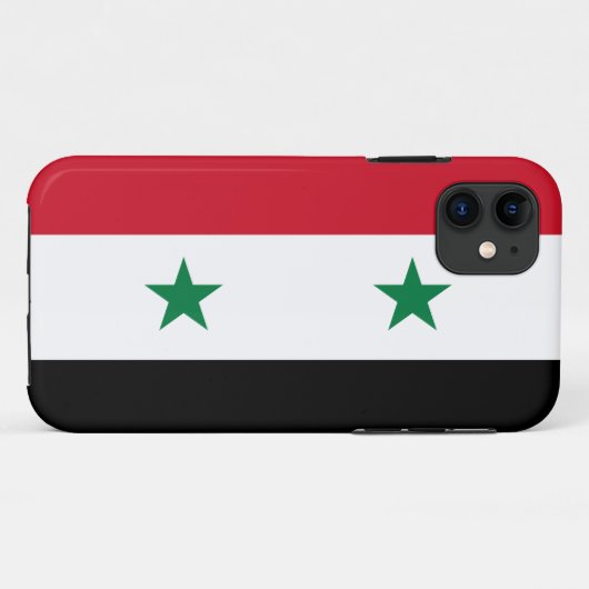Syrien-Flagge Case-Mate iPhone Hülle (Rückseite (Horizontal))