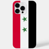 Syrien-Flagge Case-Mate iPhone Hülle (Rückseite)