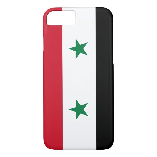 Syrien-Flagge Case-Mate iPhone Hülle (Rückseite)