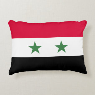 Syrien-Flagge Dekokissen