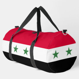 Syrien-Flagge Duffle Bag