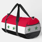 Syrien-Flagge Duffle Bag (Rechte Ecke)