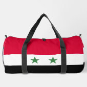 Syrien-Flagge Duffle Bag (Rückseite)