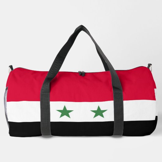 Syrien-Flagge Duffle Bag (Rückseite)