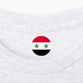 Syrien-Flagge Etiketten (Befestigt)