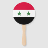 Syrien-Flagge Fächer (Rückseite)