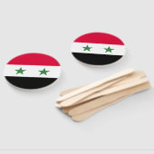 Syrien-Flagge Fächer (Non-assembled)