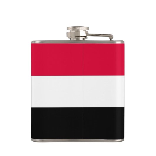 Syrien-Flagge Flachmann (Rückseite)