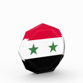Syrien-Flagge Fotoblock (Links)