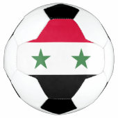 Syrien-Flagge Fußball (Vorderseite)