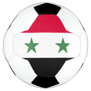 Syrien-Flagge Fußball