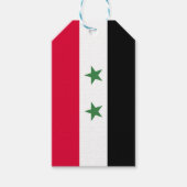 Syrien-Flagge Geschenkanhänger (Vorderseite)