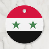 Syrien-Flagge Geschenkanhänger (Rückseite)