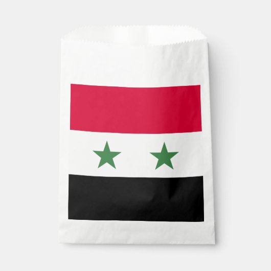 Syrien-Flagge Geschenktütchen (Vorderseite)