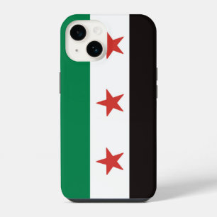 Syrien-Flagge iPhone 14 Hülle