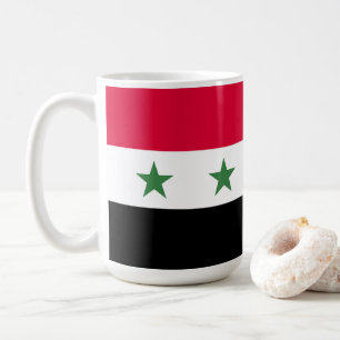 Syrien-Flagge Kaffeetasse