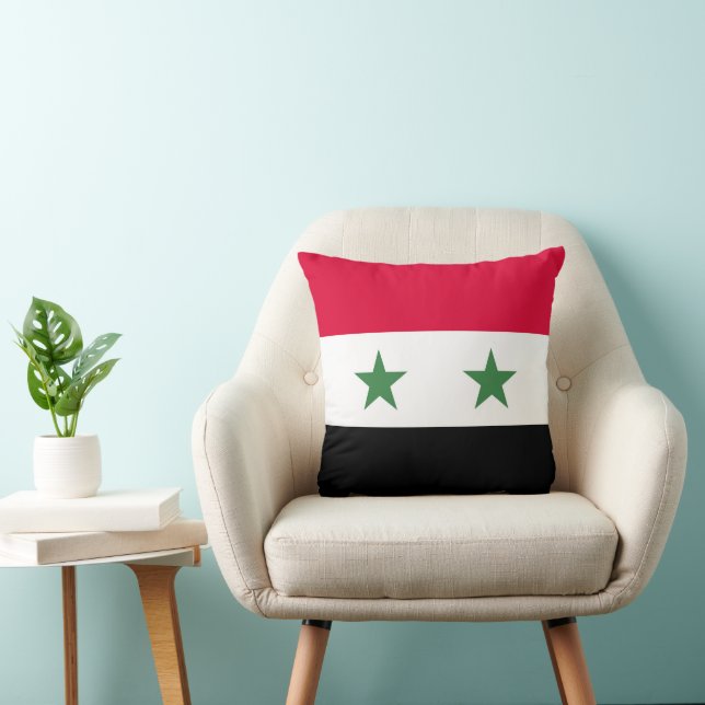 Syrien-Flagge Kissen (Stuhl )