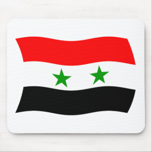 Syrien-Flagge-Mauspad Mousepad