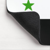 Syrien-Flagge Mousepad (Ecke)