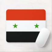 Syrien-Flagge Mousepad (Mit Mouse)