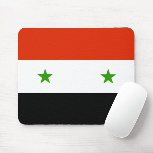 Syrien-Flagge Mousepad (Mit Mouse)