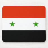 Syrien-Flagge Mousepad (Vorne)