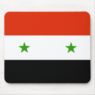 Syrien-Flagge Mousepad