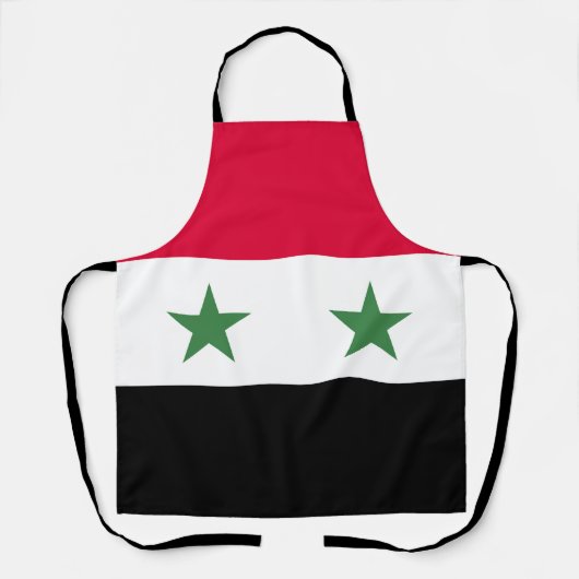 Syrien-Flagge Schürze (Vorderseite)