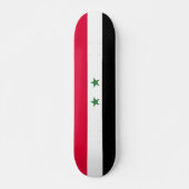 Syrien-Flagge Skateboard (Vorne)