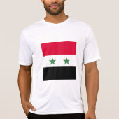 Syrien-Flagge T-Shirt (Vorderseite)