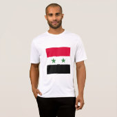 Syrien-Flagge T-Shirt (Vorne ganz)