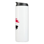 Syrien-Flagge Thermosbecher (Nach rechts gedreht)