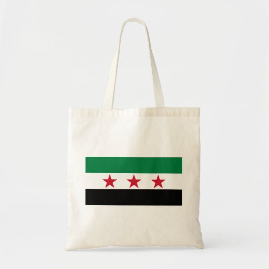 Syrien-Flagge Tragetasche (Vorne)