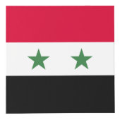 Syrien-Flagge Würfel (Vorderseite)