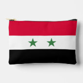 Syrien-Flagge Zubehörtasche (Vorderseite)