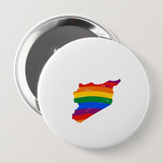 SYRIEN-GAY PRIDE BUTTON (Vorne & Hinten)