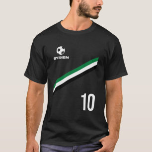 Syrien Geschenk Flagge Syrien Vintage Syrer Damask T-Shirt