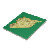 Syrien-Karten-Fliese Fliese (Seite)