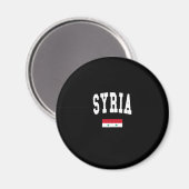 SYRIEN MAGNET (Vorderseite/Rückseite)