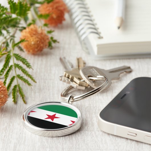 Syrien-Opposition Schlüsselanhänger (Seite)