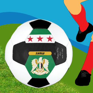 Syrien Personalisiert, Flaggen, Foto-Fußball Fußball