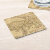 Syrien Rechteckiger Pappuntersetzer (angewinkelt)