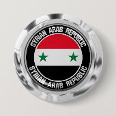 Syrien-Runde Button (Vorderseite)