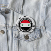 Syrien-Runde Button (Beispiel)