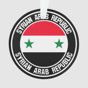 Syrien-Runde Ornament