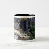 Syrien, Schloss Marqab, Burg der Kreuzfahrer Zweifarbige Tasse (Mittel)