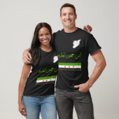 Syrien, Syrisch, Freie Syria-Flagge. T-Shirt (Unisex)