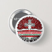 Syrien Syrisch Schweizer Baum Wurzel Button (Vorne & Hinten)